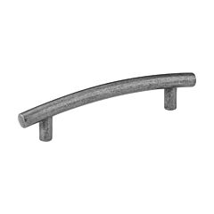 17 5/8-inch (448 mm) Matte Black Modern Rectangular Cabinet Bar Pull