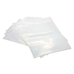 100 Pack 6 X 9 Resealable 4Mil Heavy Duty Plastic Big Clear Poly Zip Lock  Food Safe Storage Bags