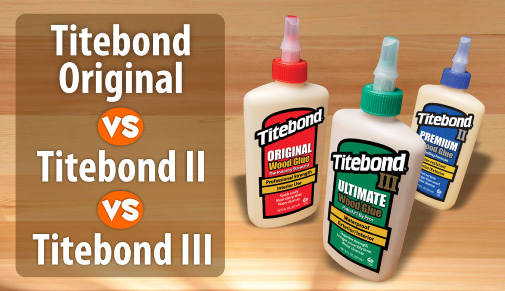 Titebond Glue General Differences